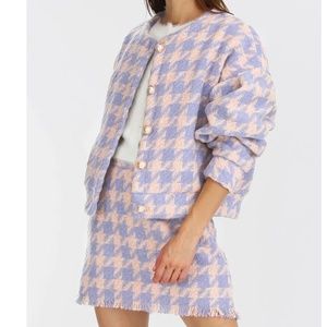 NWT Lori Houndstooth 2 Piece Set